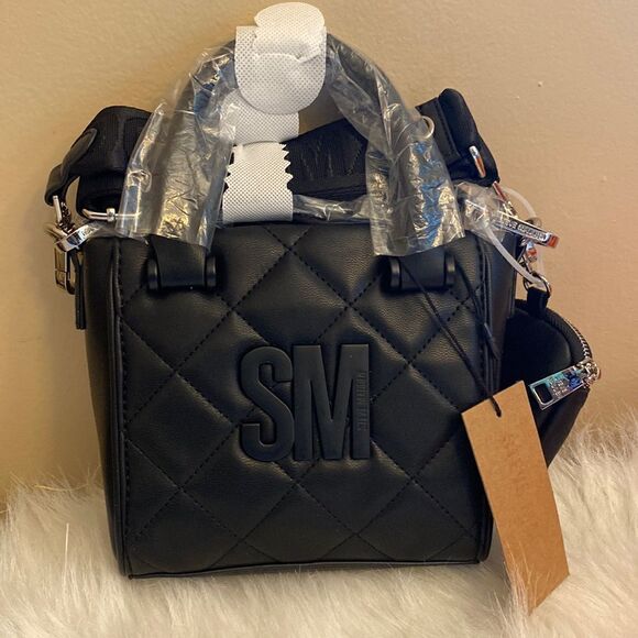 NWT Steve Madden (BBABI) Satchel Crossbody Bag w/Air Pod Case *Limited Edition* - Picture 2 of 15